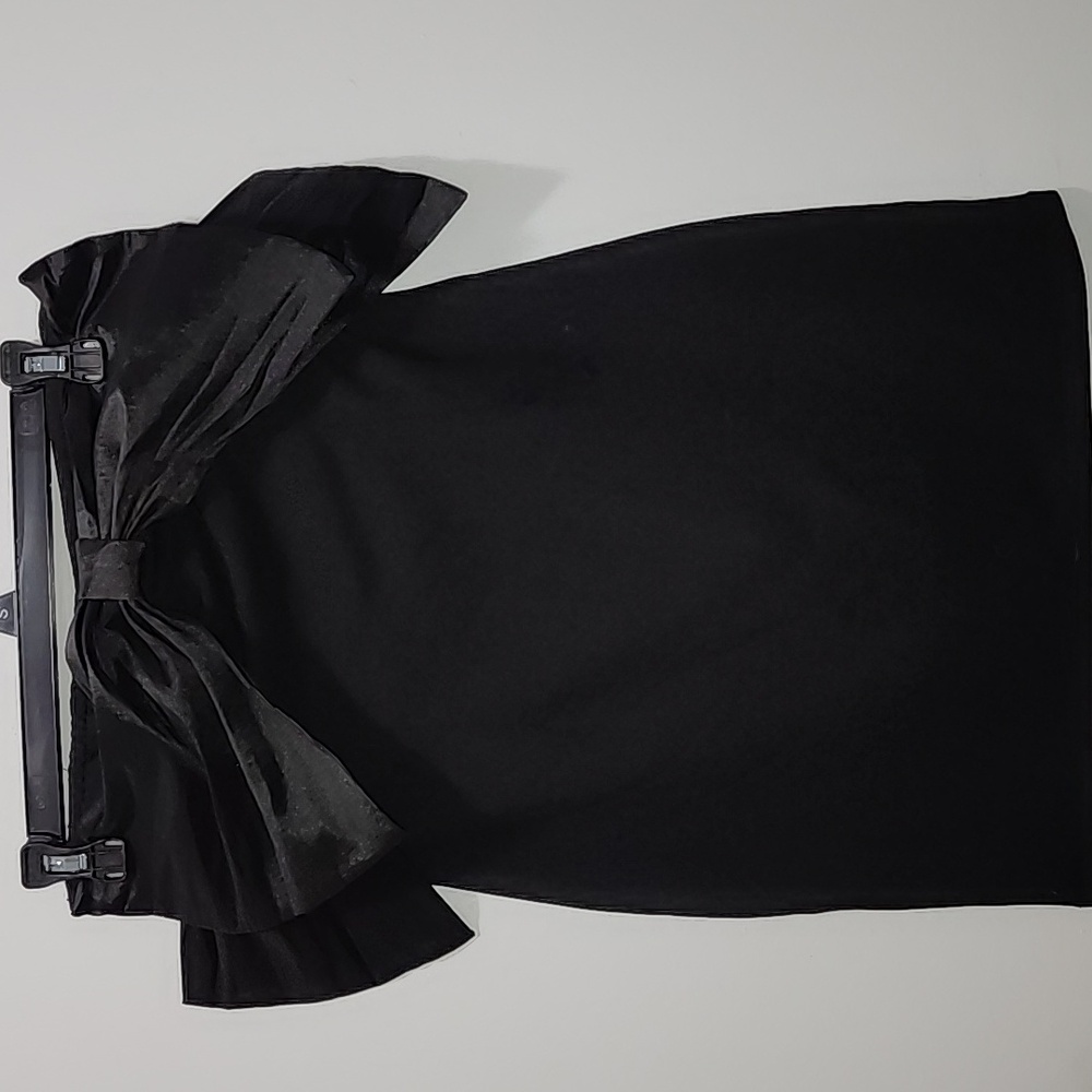 Black Bow mini dress size large